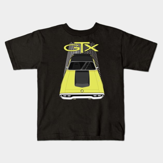 Plymouth Road Runner GTX 1971 - 1972 - yellow Kids T-Shirt by V8social